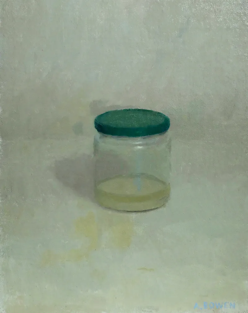 Jar for Mike (Oil), 2016. Oil on panel, 40 × 30 cm.